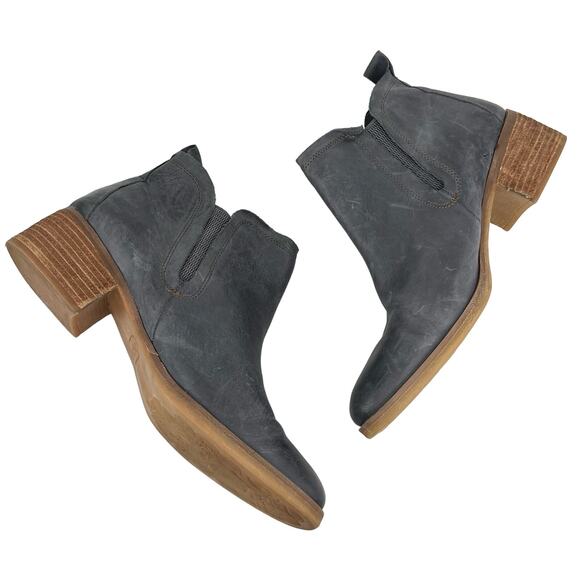 Korks Kork-Ease Womens Boots Booties Gray 12M Pull On - Picture 3 of 14